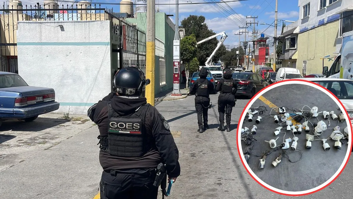 Ecatepec retira cámaras de videovigilancia donde operó el grupo de Los 300