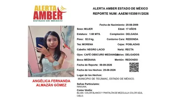 Alerta Amber: Se busca a Angélica Fernanda Almazán Gómez; desapareció en Tecámac
