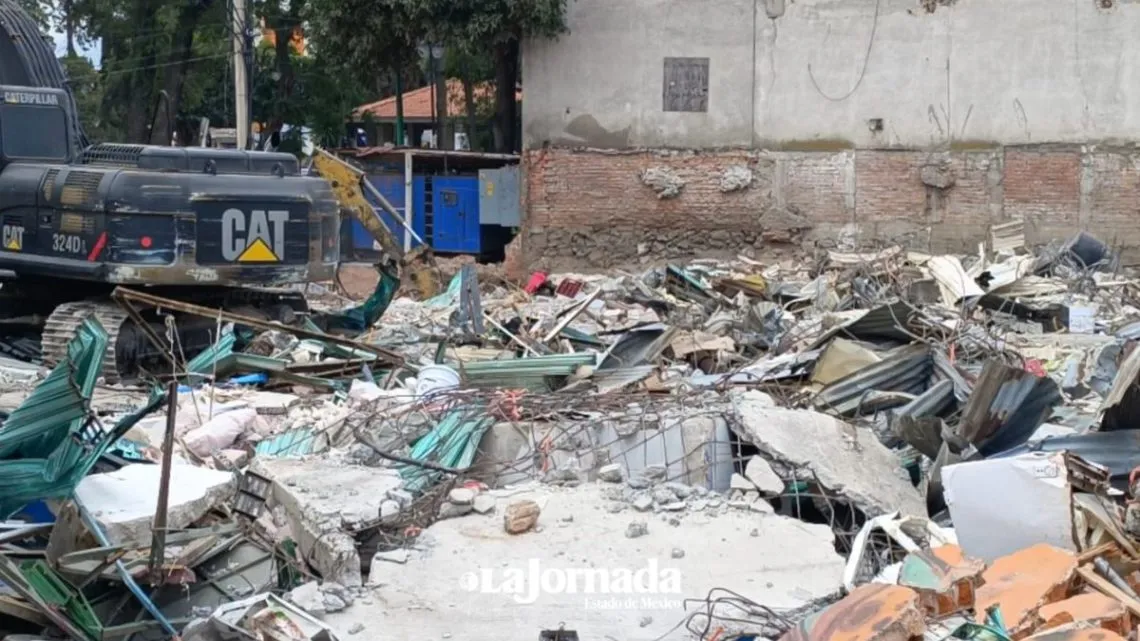 Chimalhuacán: comerciantes del mercado exigen indemnización
