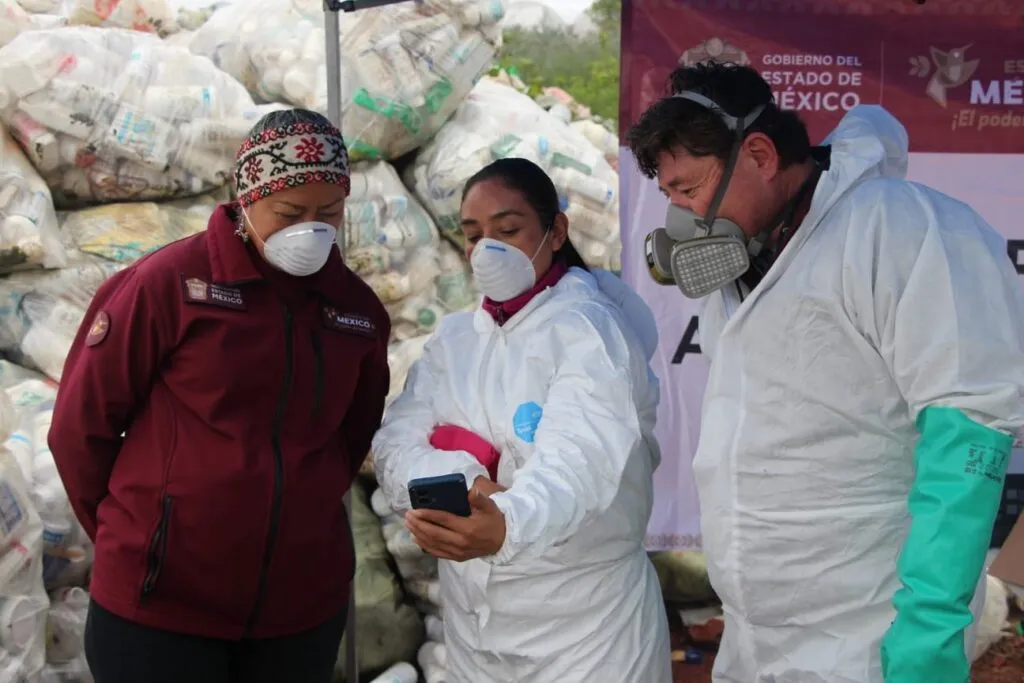 Edomex: recolecta más de 38 toneladas de envases agroquímicos para prevenir contaminación