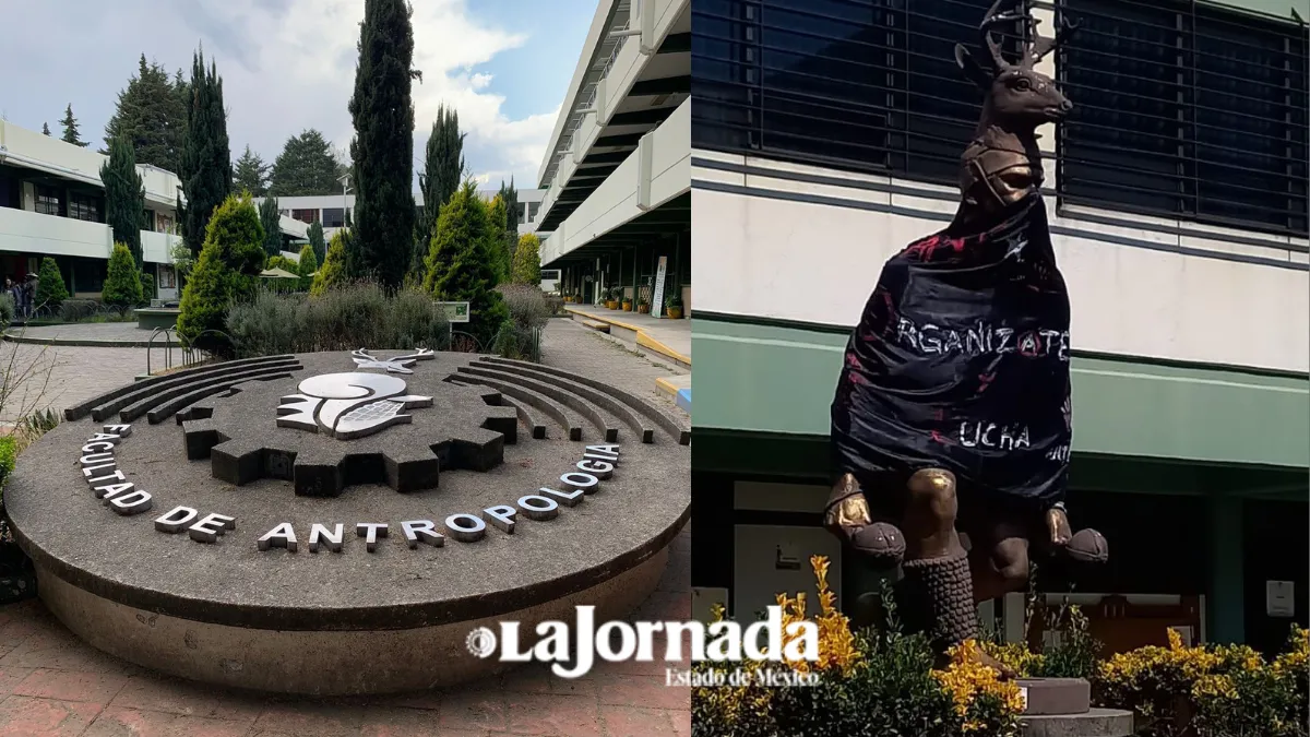 #Potrogate Facultad de Antropología de la UAEMéx piden fin del paro