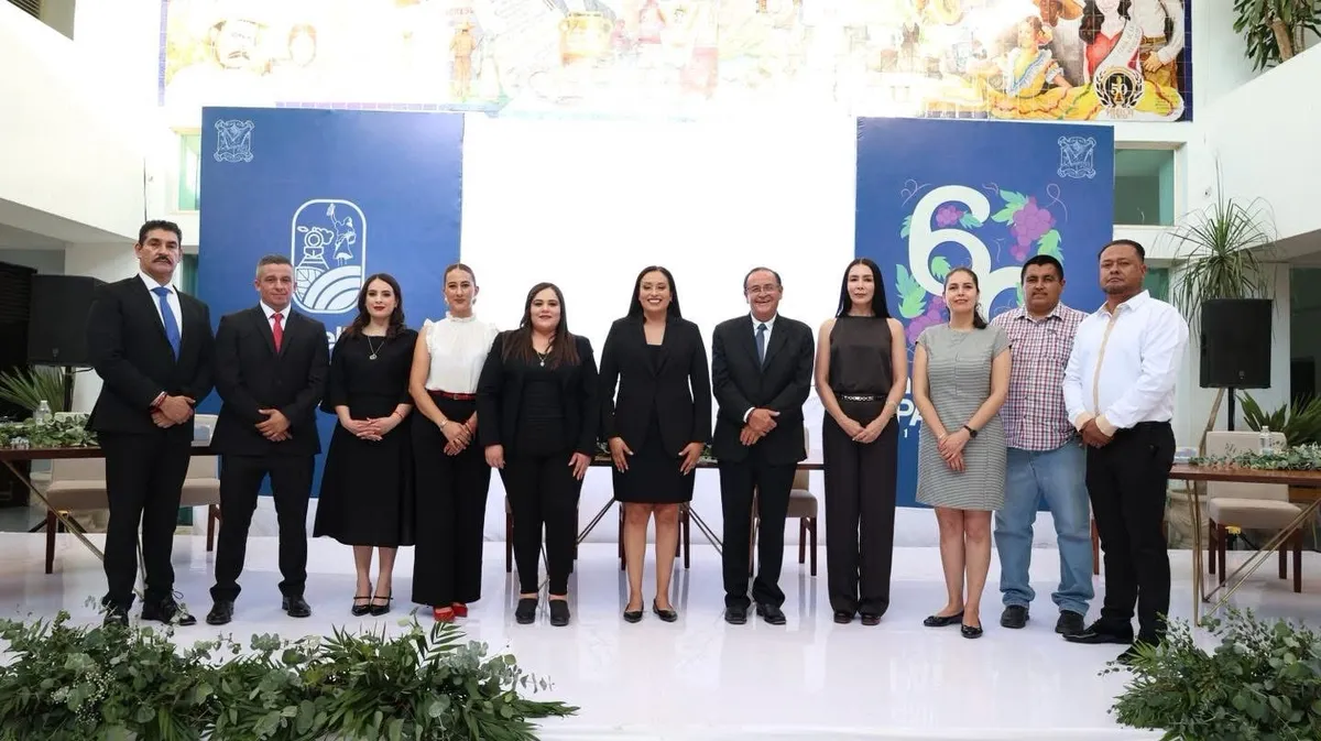 Celebra Pabellon de Arteaga, Aguascalientes la Sesión de Cabildo Solemne por el 60 Aniversario del municipio.