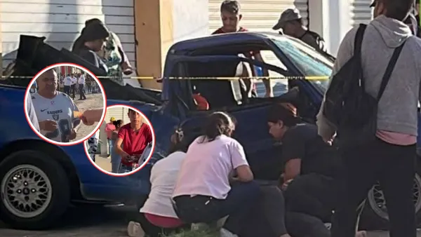 Vecinos de Pachuca cooperan para pagar ambulancia tras accidente con tres heridos en el Bulevar Minero.