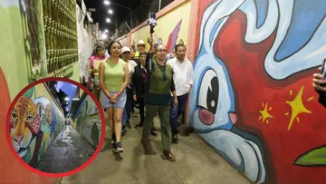 Azucena Cisneros inaugura Sendero Seguro en Jardines de Santa Clara en Ecatepec     