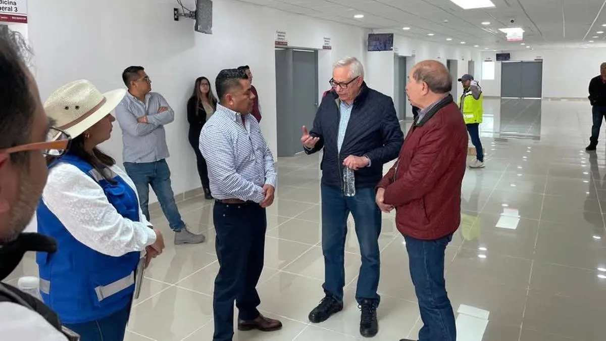 Hospital en Chicoloapan quedará inaugurado y equipado este año
