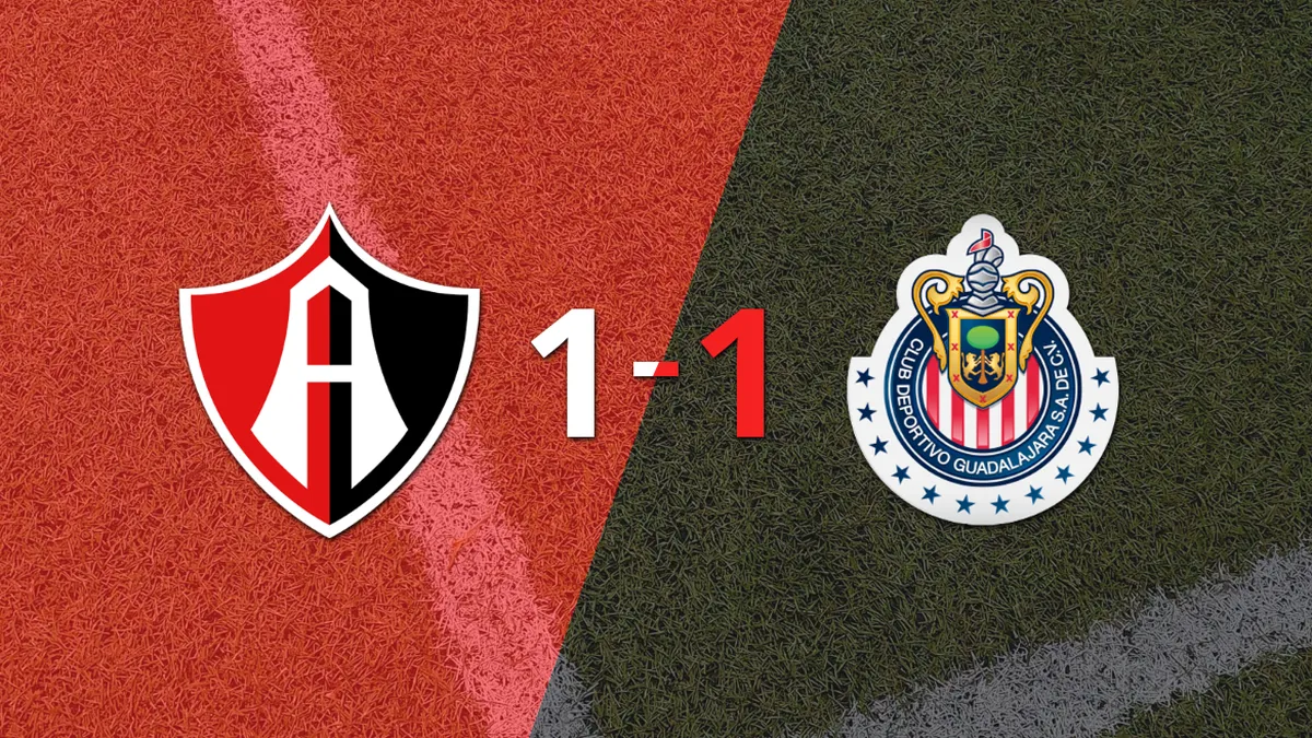 Atlas y Chivas igualaron el clásico Tapatío en el estadio Jalisco