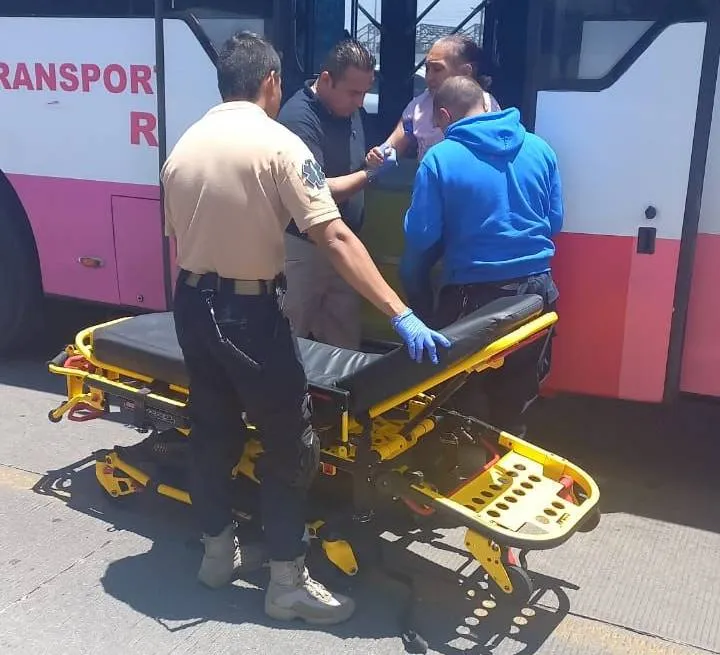 Video: Choque entre camiones del Mexibús deja tres heridas en Ecatepec