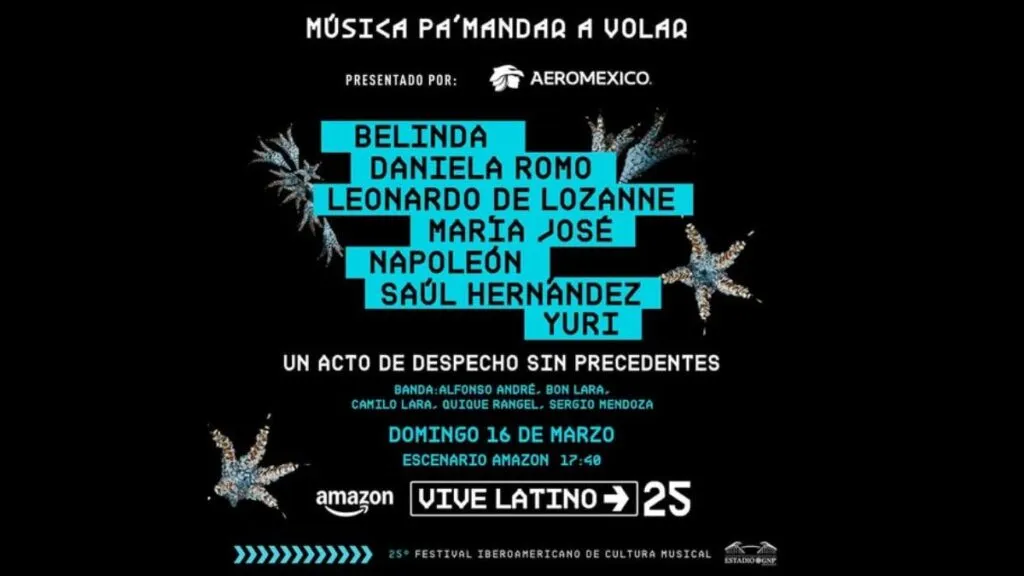 Vive Latino confirma participación de Belinda, Daniela Romo y Yuri