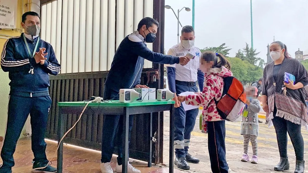 Refuerzan medidas sanitarias en escuelas del Valle de México