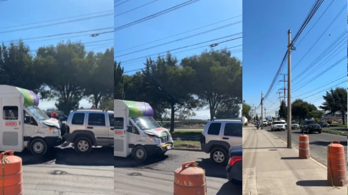 Accidente vial frente al C5 Toluca genera afectaciones rumbo a Sendero