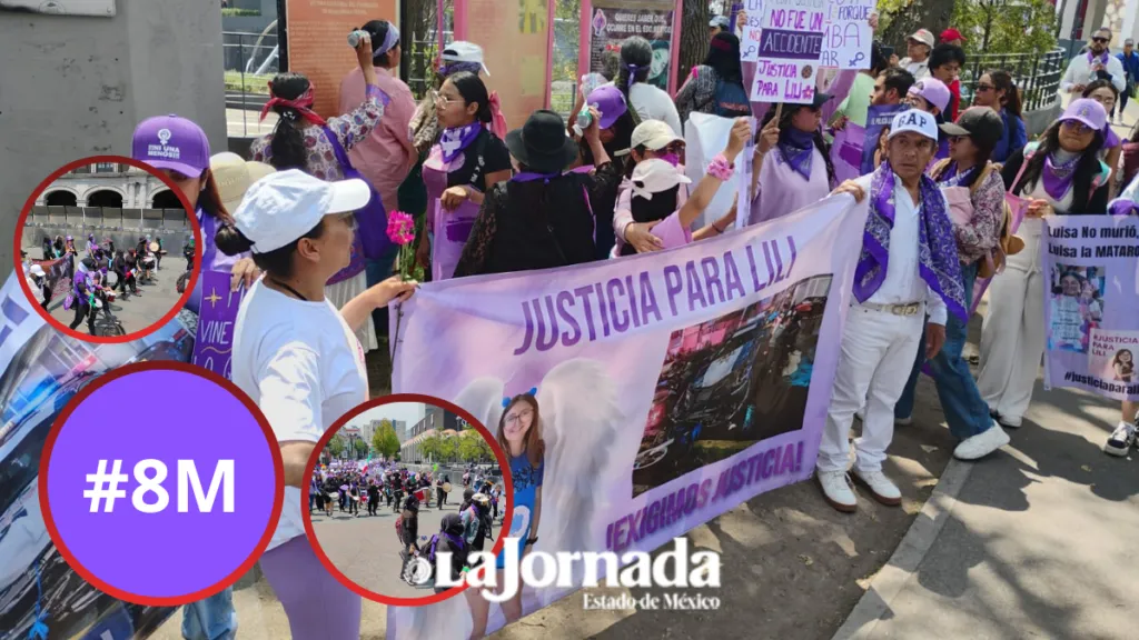 Marcha #8M por Día Internacional de la Mujer en Toluca, así se desarrolla