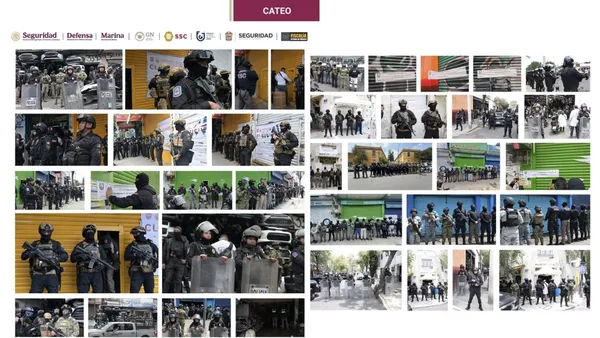 "Operación Fortaleza": Aseguran 13 mil toneladas de autopartes robadas