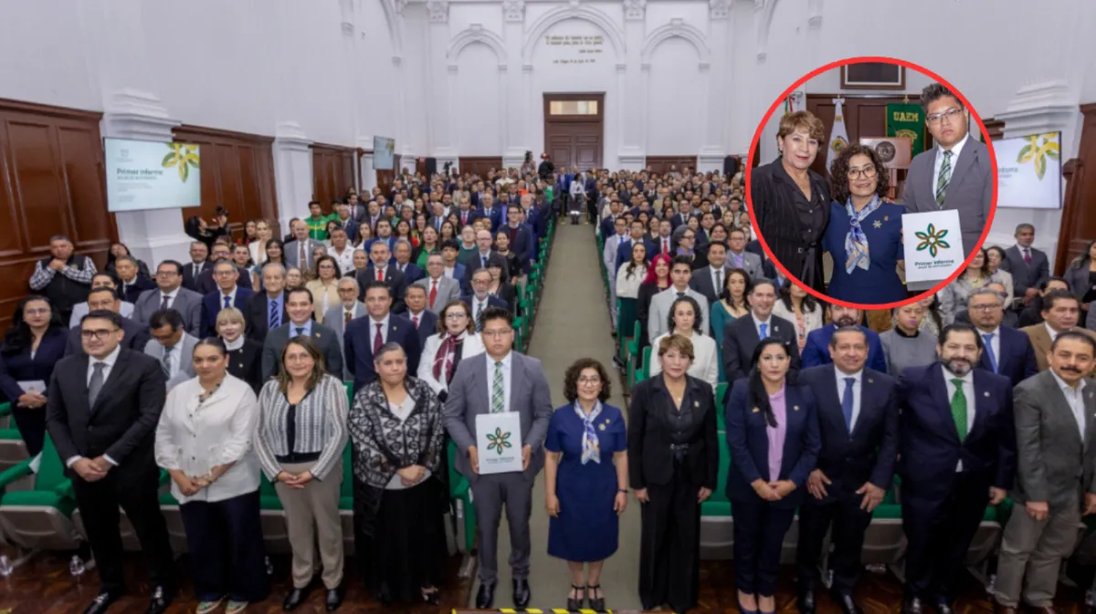 Martha Patricia Zarza rinde Primer Informe en la UAEMéx: Propuesta de Reforma de Ley estará lista este mes