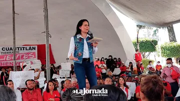 Alejandra del Moral pidió a su contrincante defenderse para demostrar de lo que están hechas