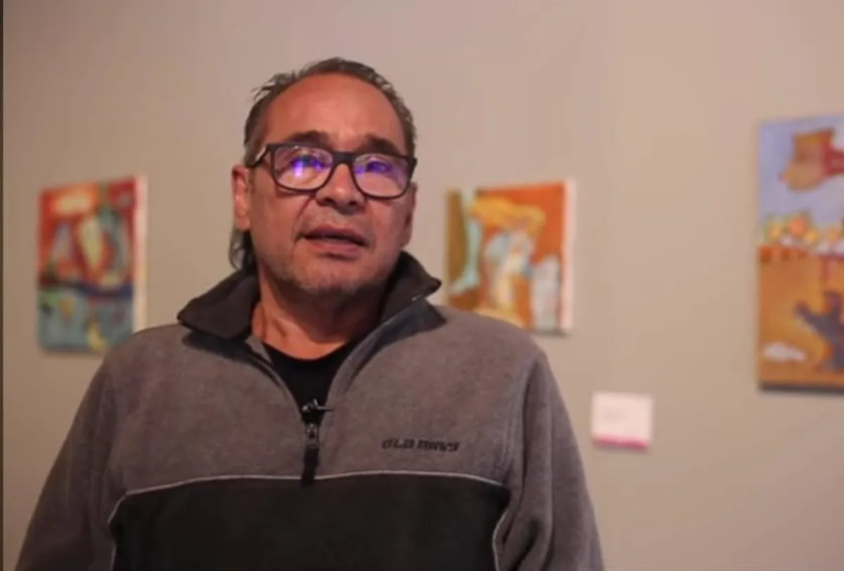 Su obra está expuesta en el Museo Galería Arte Mexiquense Torres Bicentenario