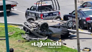 Accidente en la México-Toluca deja un fallecido