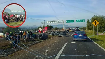Accidente de tráiler con alambrón bloquea ambos sentidos de la México-Tulancingo