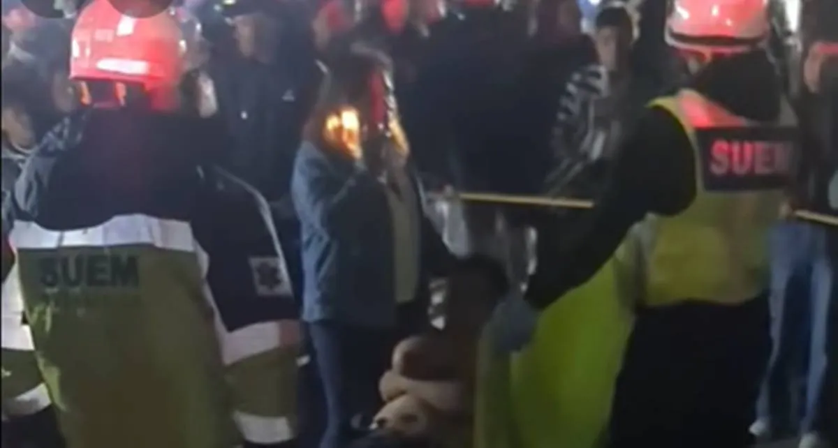 Automovilista arrolla a varias personas en fiesta de Almoloya de Juárez [VIDEO]