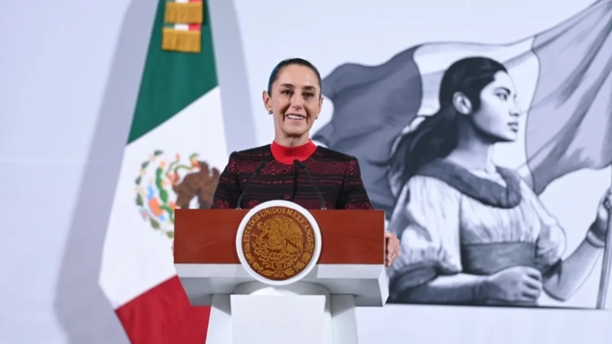 Así Sheinbaum confirma primer contacto de EU con México desde Palacio Nacional.
