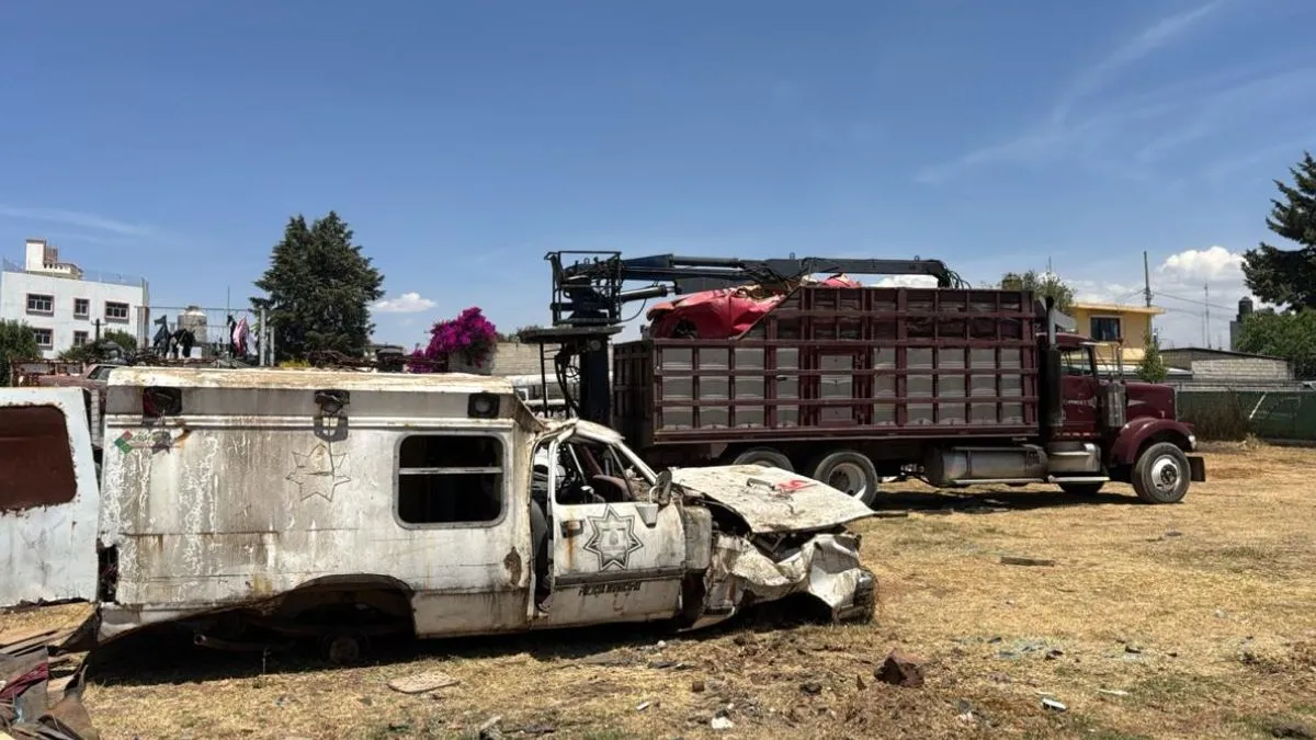 GEM recicla vehículos municipales en desuso