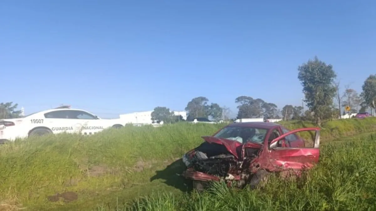 ¡Cuidado! se registra cierre parcial en Toluca – Palmillas por un accidente