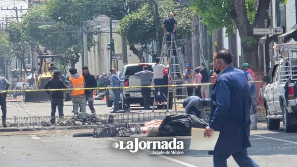 Centro de Toluca cerrado por trabajos de reparación