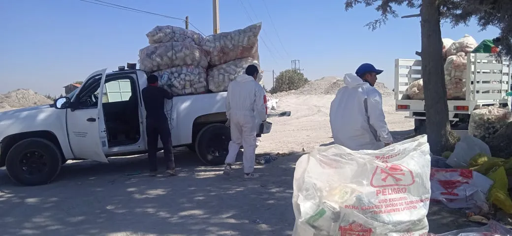 Exhorta Secretaría del Campo a depositar envases de agroquímicos en Centros de Acopio