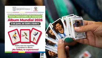 San Mateo Atenco invita al 3er Intercambio de Estampas del Mundial 2026