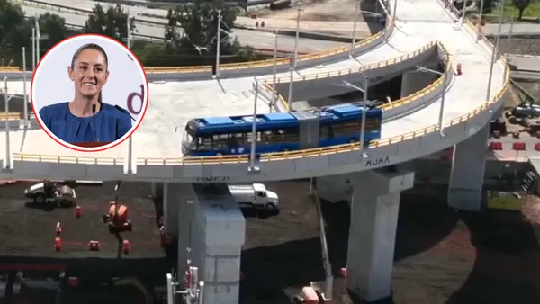 La inauguración del Trolebús Chalco-Santa Martha sigue en pie, pero con estaciones pendientes por obras en Chalco.