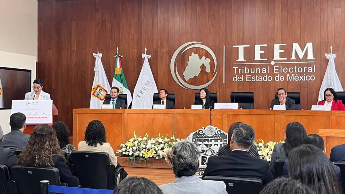 Arlen Siu Jaime toma protesta como magistrada presidenta del TEEM