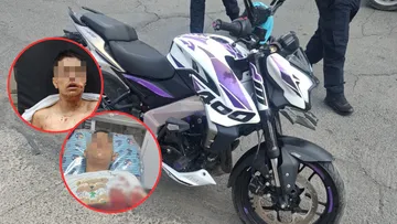 Robo de motocicleta desata persecución y enfrentamiento en Valle de Chalco