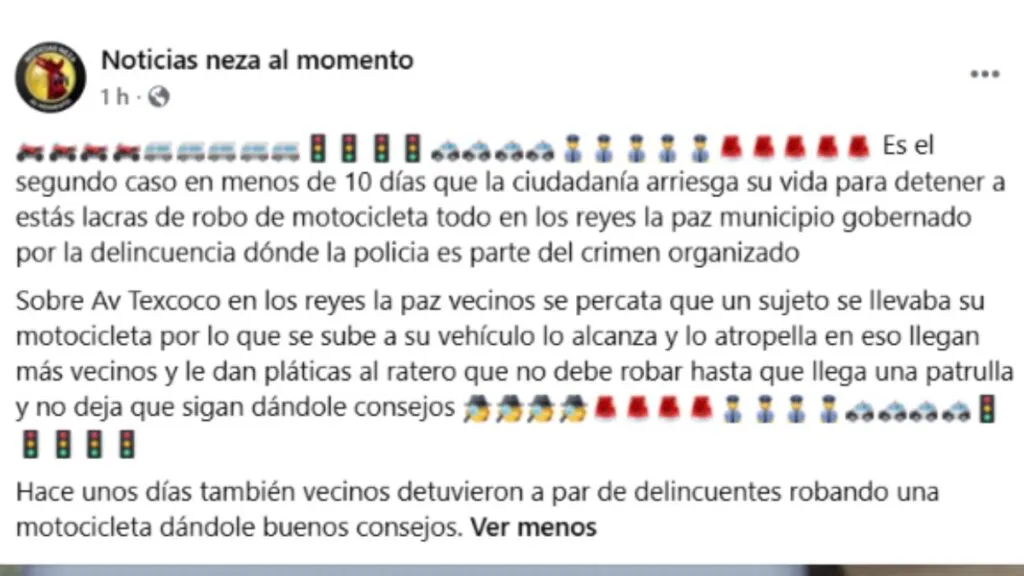 Policía rescata a ladrón de los vecinos de Los Reyes La Paz