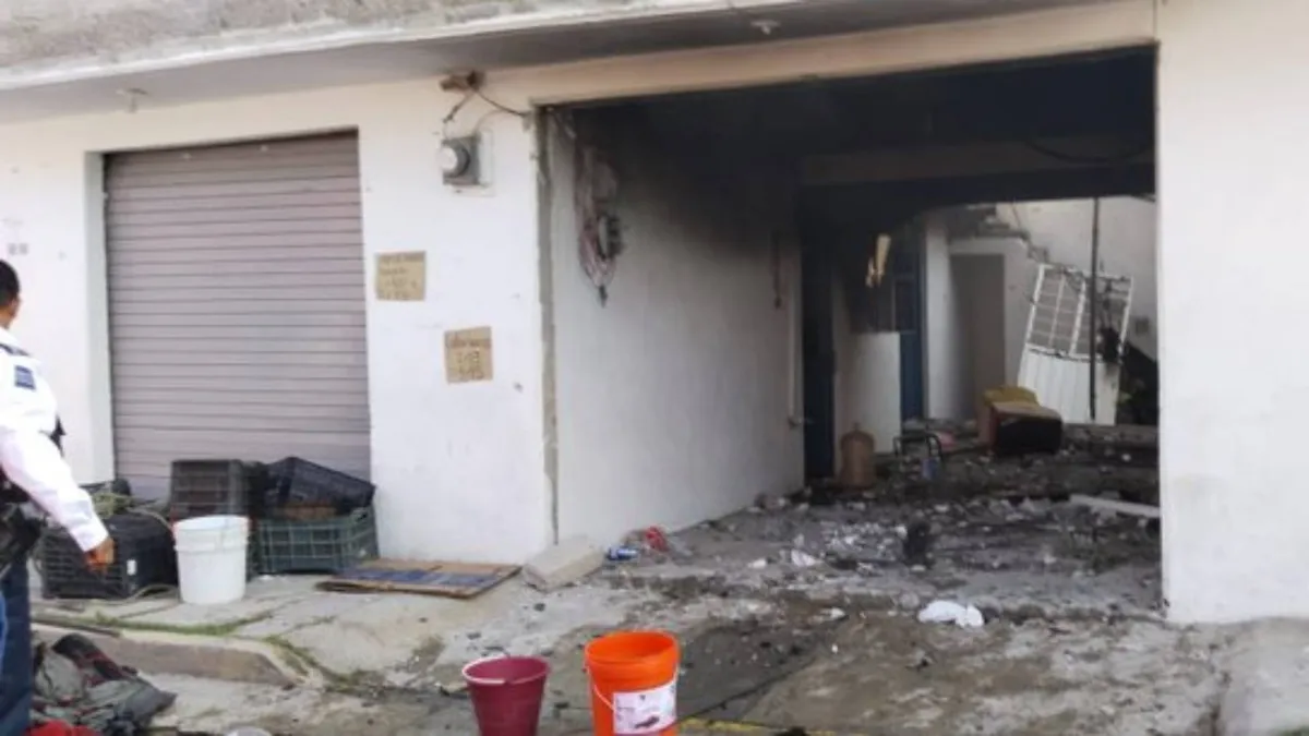 Se registra explosión en una casa en Chimalhuacán