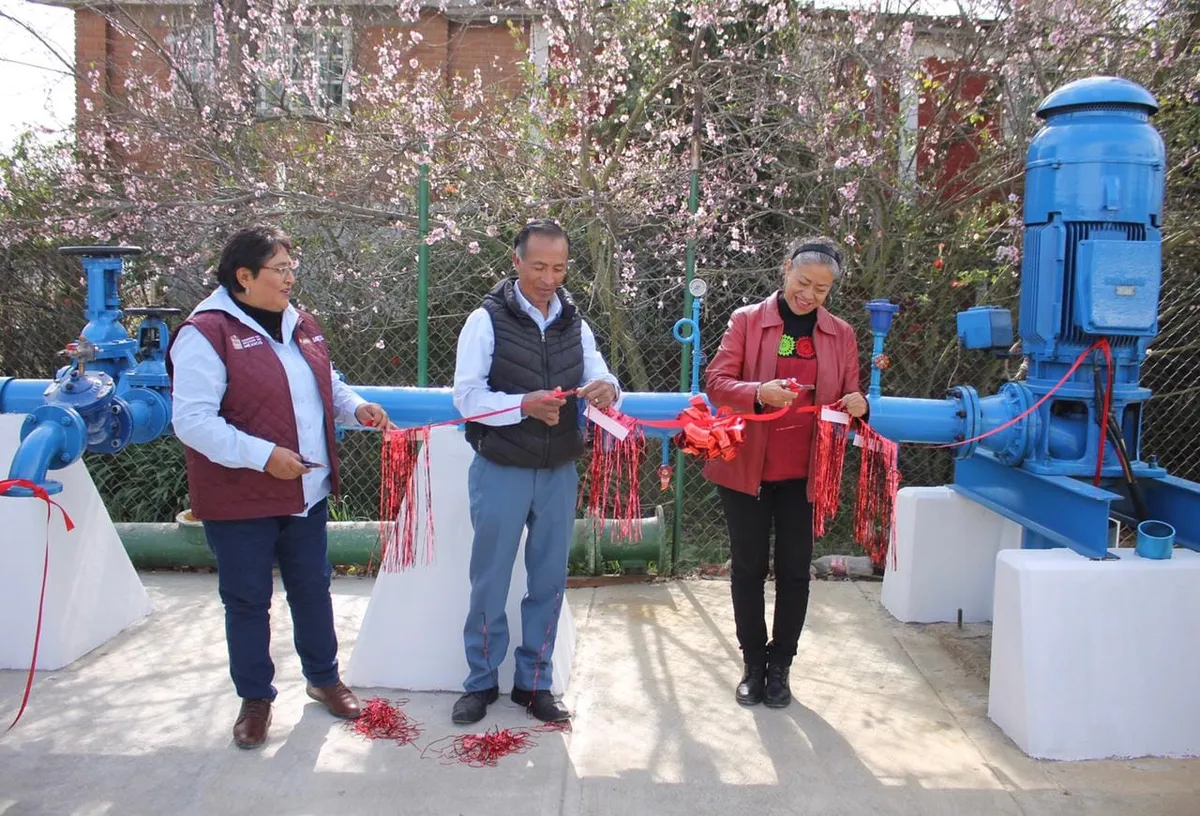 Aculco: Inauguran obras hidráulicas en Arroyo Zarco y San Jerónimo