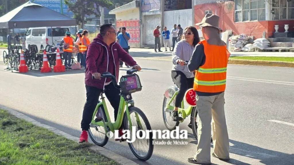 Mexivia Recreativa reúne a ciclistas en Valle de Toluca