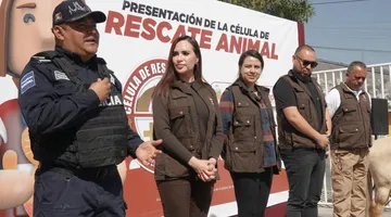 Esmeralda Vallejo pone en marcha la primera Célula de Rescate Animal de Ecatepec