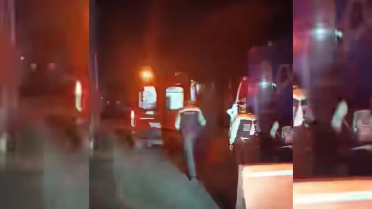 Motociclista queda debajo de camión tras accidente en Bulevar Aeropuerto