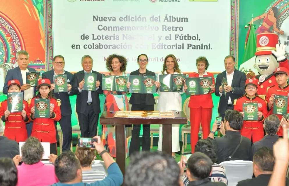 Memoria y pasión: Lotería Nacional y Panini lanzan Álbum Retro gratuito del Fútbol Mexicano