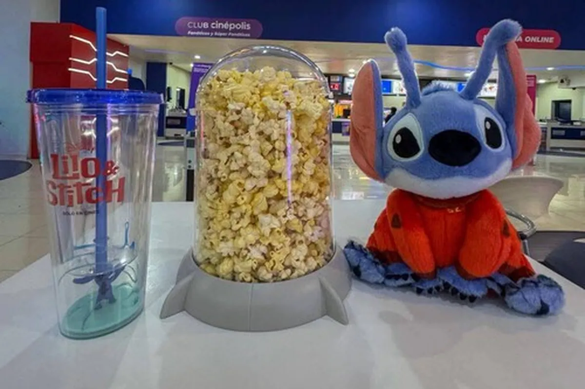 Se agotan las palomeras de Lilo & Stitch en tiempo récord en cines