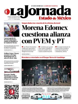 La Jornada Edomex | 13 de marzo de 2026