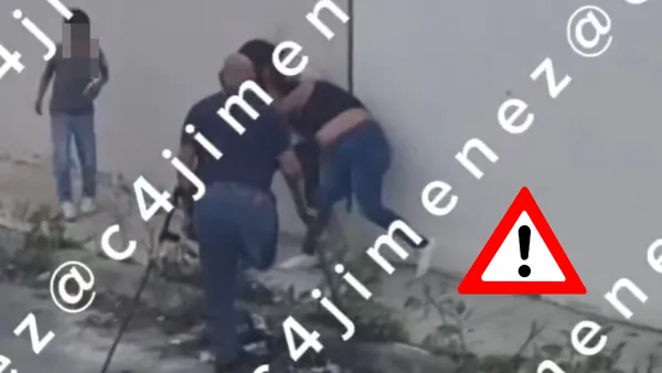 Mujer es golpeada en Tizayuca por un hombre con muletas, otra mujer y un niño, luego de pedir que bajaran el volumen de la música.