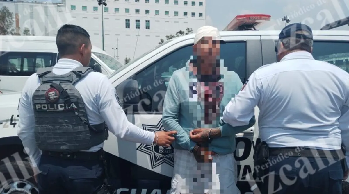 Ladrón termina golpeado y arrestado en Izcalli
