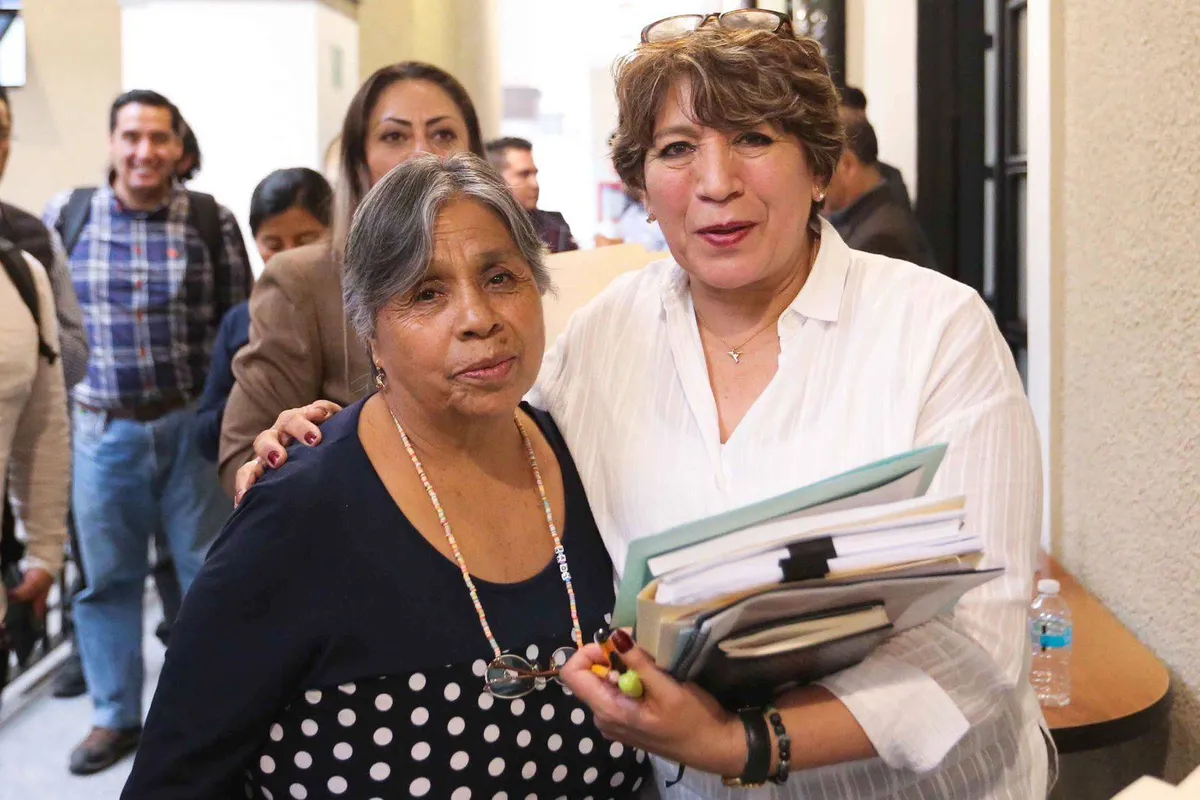 Delfina Gómez se reúne con pobladores de Atenco, Tepetlaoxtoc, Texcoco, Acolman y Lerma