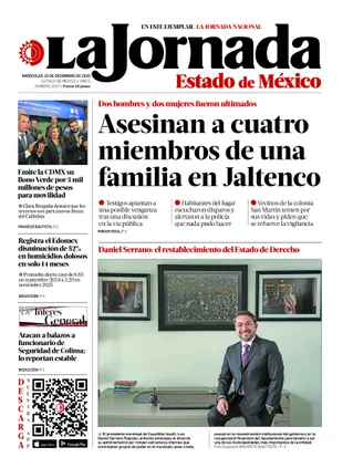 La Jornada Edomex | 10 de diciembre de 2025