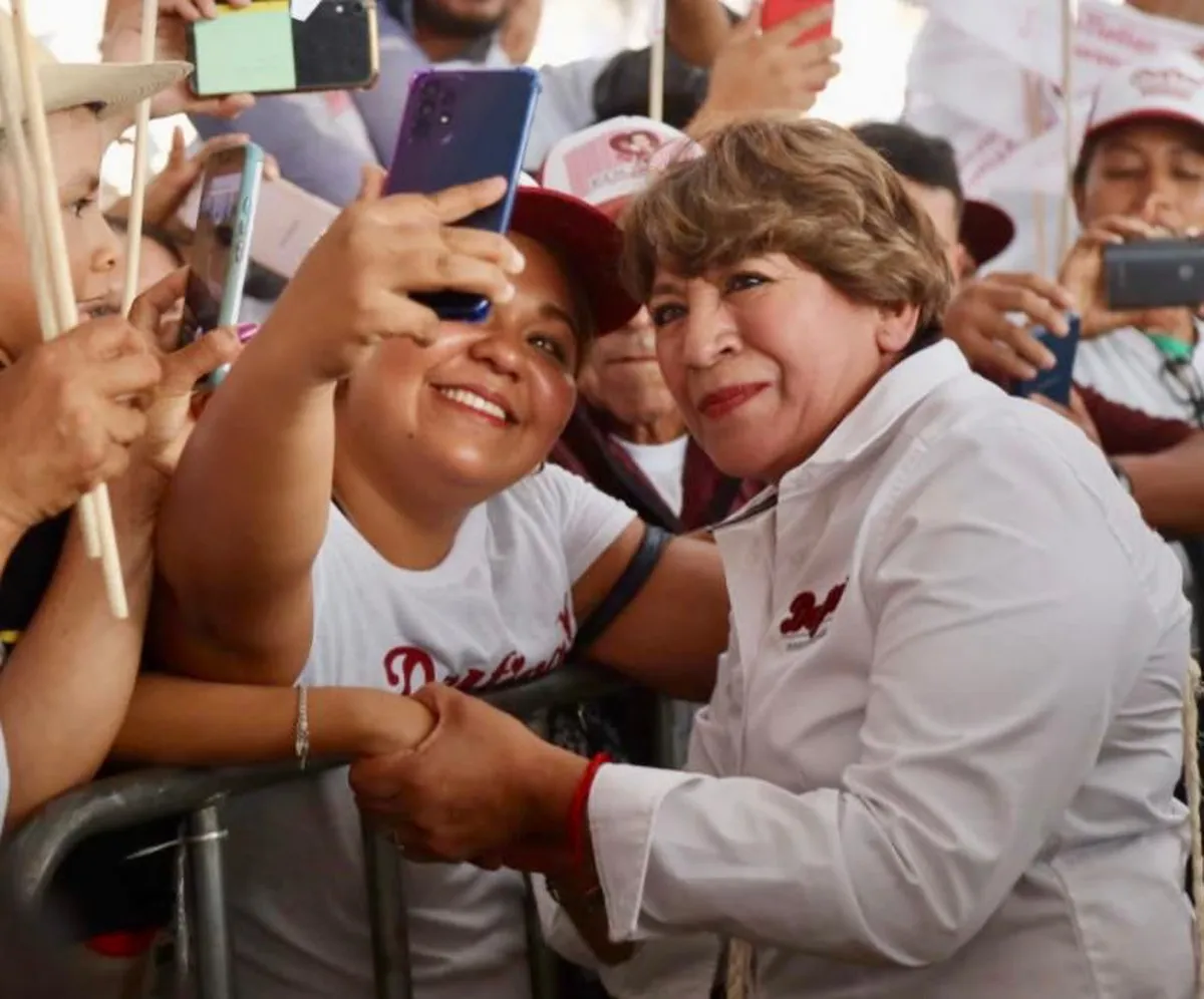 No desaparecerán apoyos a mujeres, ofrece Delfina Gómez
