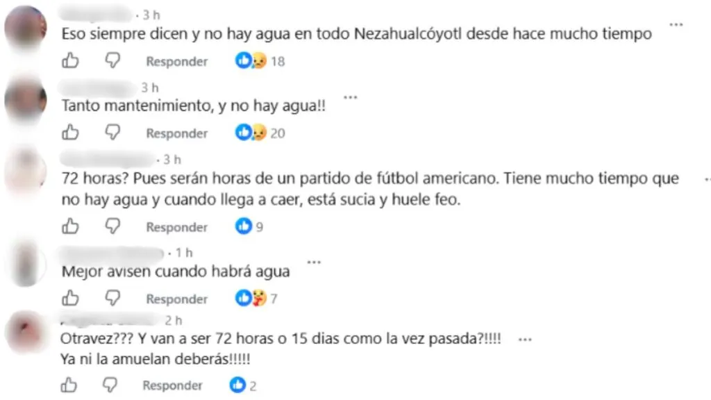 ODAPAS anuncia suspensión del suministro de agua en Neza, otra vez