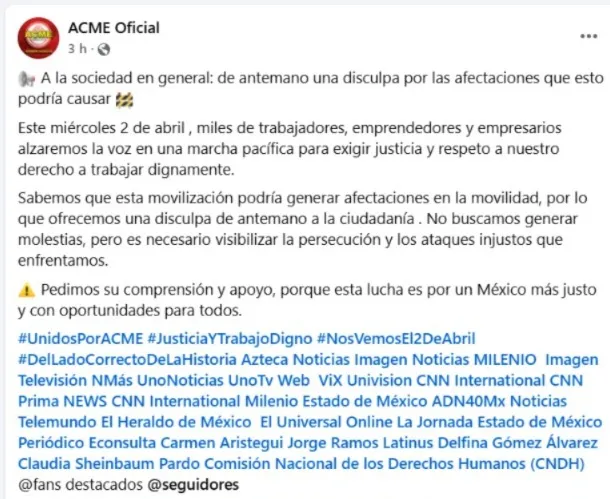 FECHA: Transportistas amagan con megamarcha en Edomex y CDMX; conoce la ruta