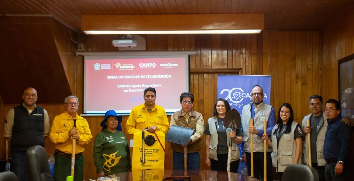 Probosque y CADENA México se unen para proteger los bosques del Estado de México