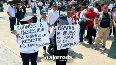 Protestan por presuntas irregularidades en la Jurisdicción Sanitaria de Texcoco