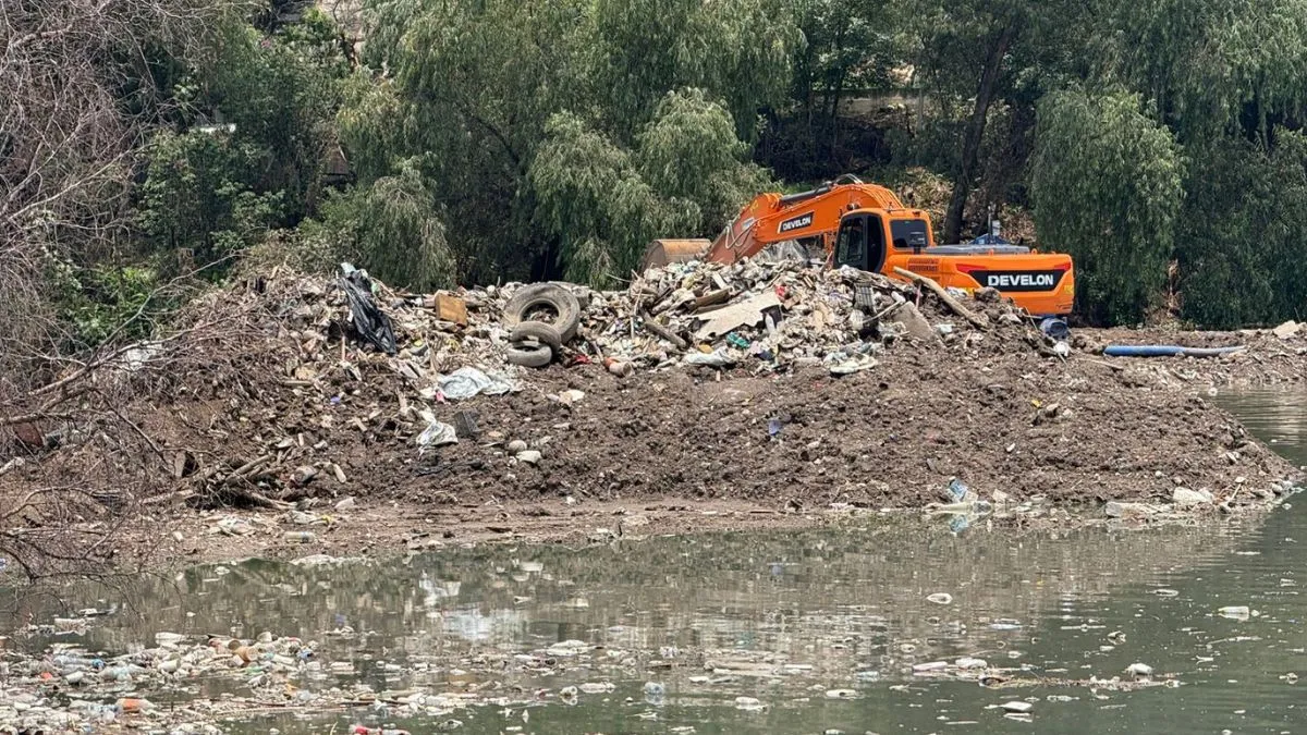 Presa Los Cuartos en Naucalpan con vigilancia permanente ante lluvias torrenciales